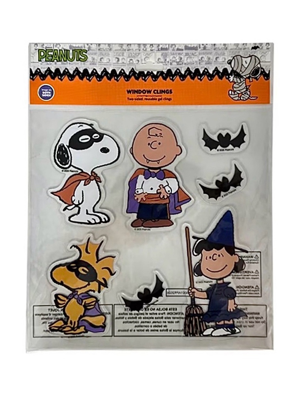PEANUTS | Halloween Classic Character Window Clings
